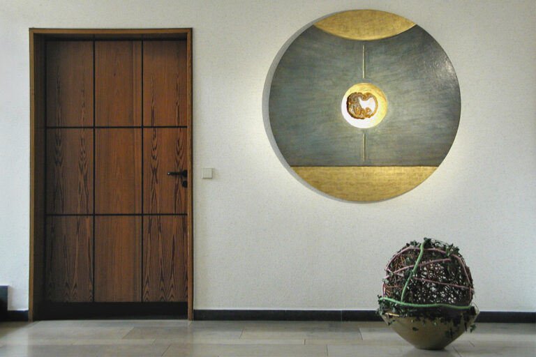 In der Eingangshalle